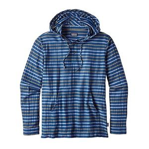 Patagonia Men's Worn Wear Blue Steersman Hoodie